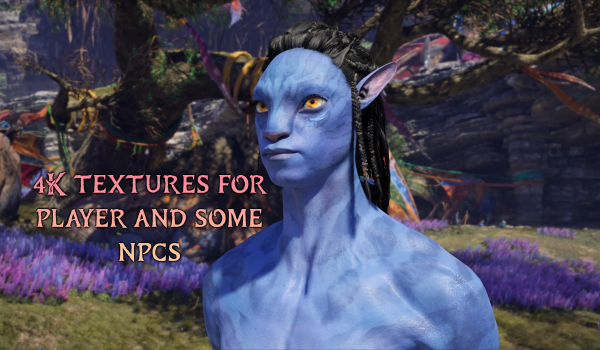 《阿凡达：潘多拉边境》4K男性玩家角色纹理MOD