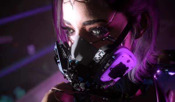 《赛博朋克2077》赛博光瞳眼CCXL版MOD