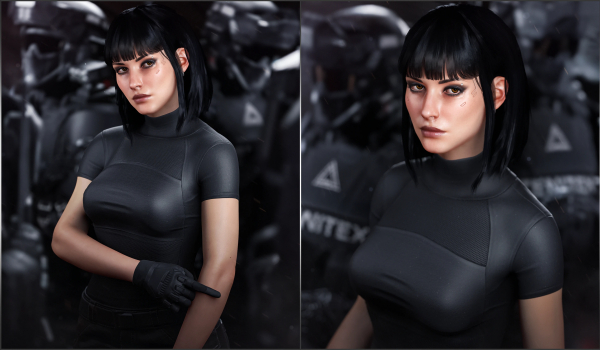 《赛博朋克2077》泽尼泰克斯战斗T恤MOD