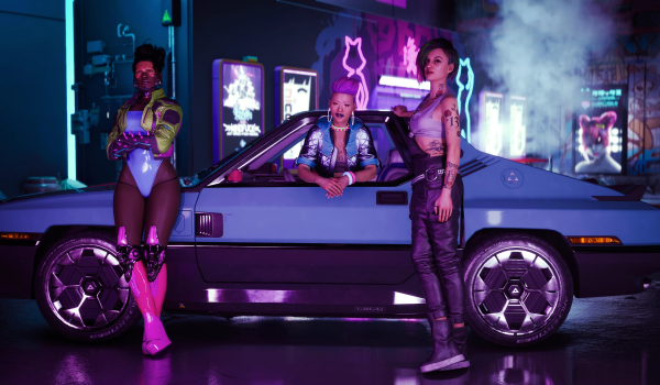 《赛博朋克2077》霓虹飘移单人车姿射手版MOD