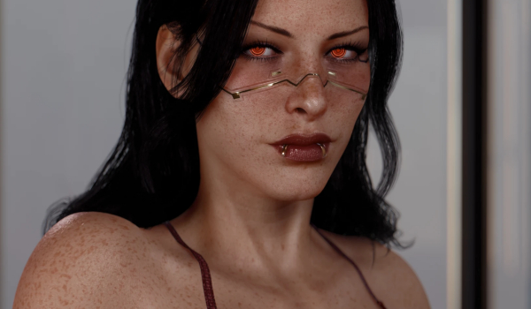 《赛博朋克2077》奥黛丽长波浪卷发CCXL发型MOD