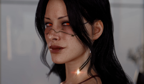 《赛博朋克2077》奥黛丽长波浪卷发CCXL发型MOD