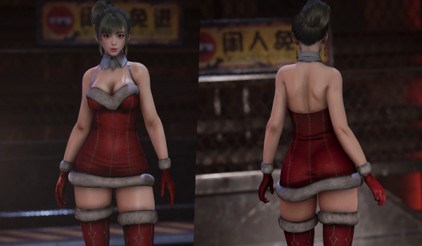 《剑星》圣诞迷你连衣裙MOD