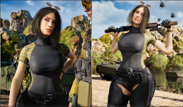 《赛博朋克2077》泽尼泰克斯战斗T恤MOD