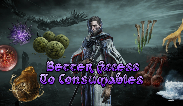 《艾尔登法环 黑夜君临》优化消耗品获取方式MOD