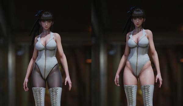 《剑星》束腰连体紧身衣MOD