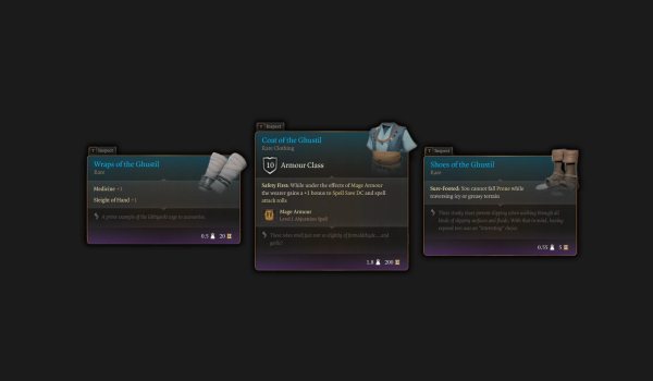 《博德之门3》古斯蒂尔教团法袍MOD