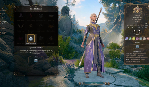 《博德之门3》咒焰秘法术士子职业拓展MOD