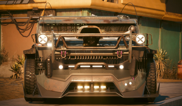 《赛博朋克2077》谷西6x6改装鼠车MOD