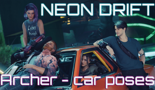 《赛博朋克2077》霓虹飘移单人车姿射手版MOD