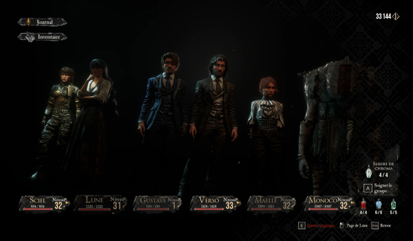 《光与影:33号远征队》完整队伍菜单MOD