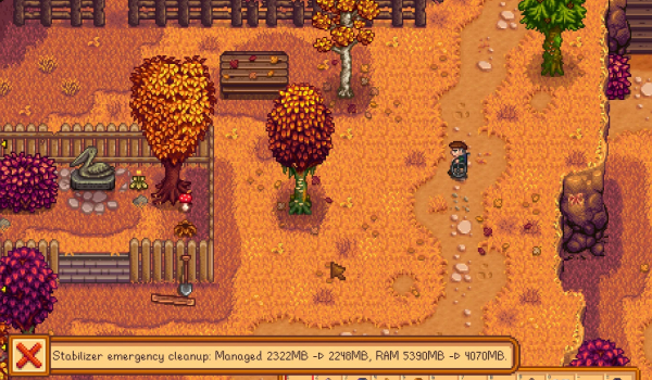 《星露谷物语》减少长时间崩溃与卡顿MOD