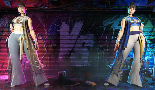 《街头霸王6》春丽C3服装搭配C1鞋子MOD