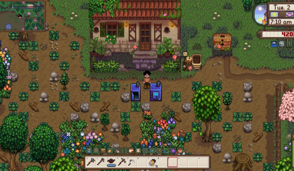 《星露谷物语》电炭转化器MOD