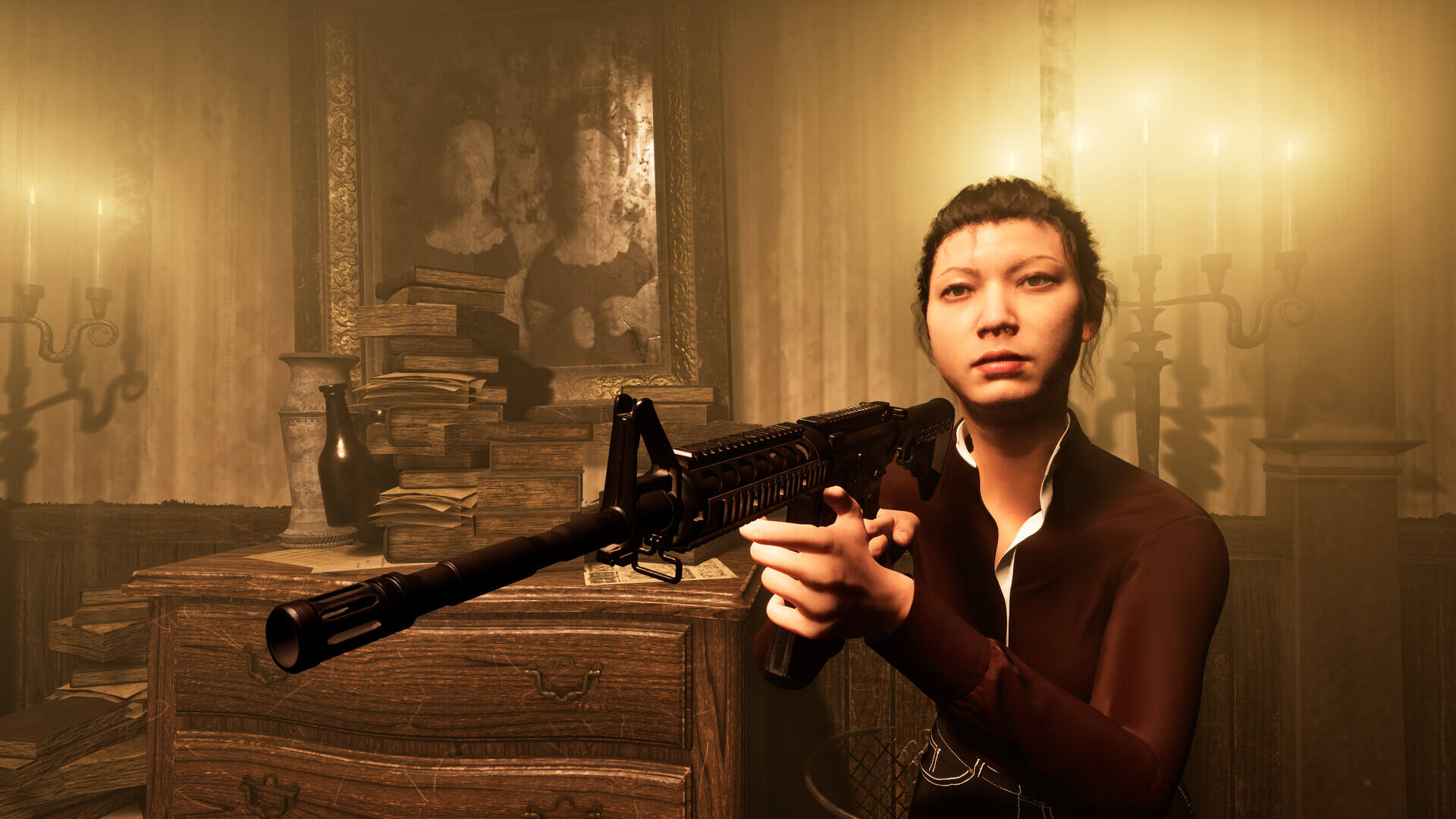 爆发：恐怖阴影壁纸