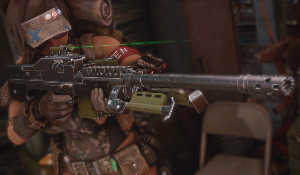 《辐射4》AS12重型突击霰弹枪MOD