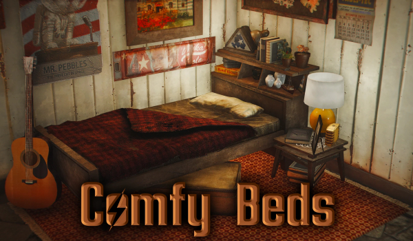 《辐射4》埃莱德温舒适床铺MOD