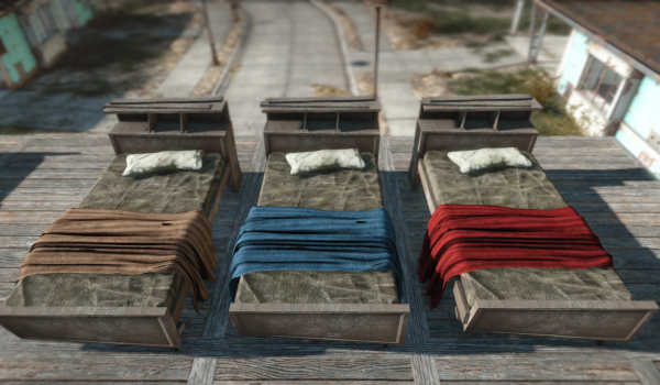 《辐射4》埃莱德温舒适床铺MOD