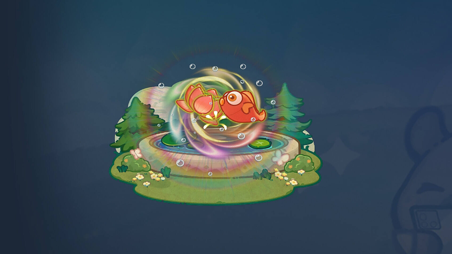 敲敲敲好运壁纸