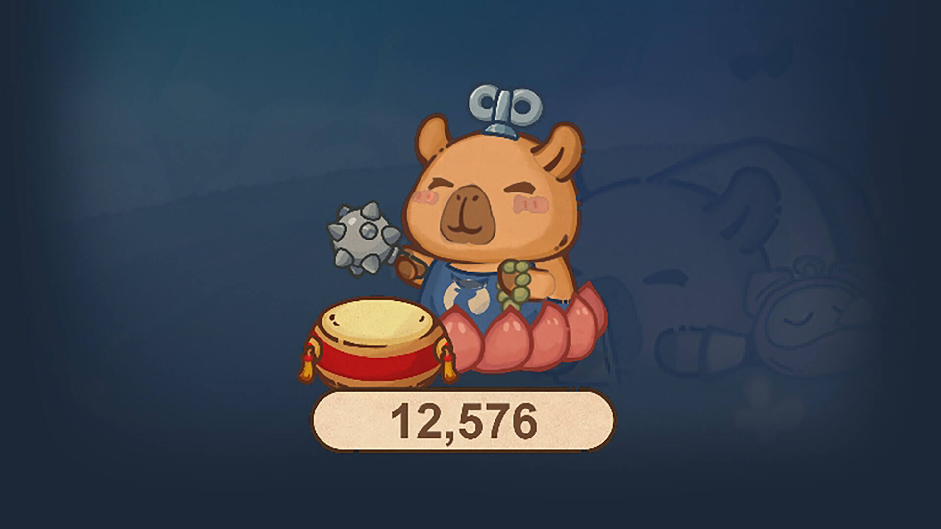 敲敲敲好运壁纸