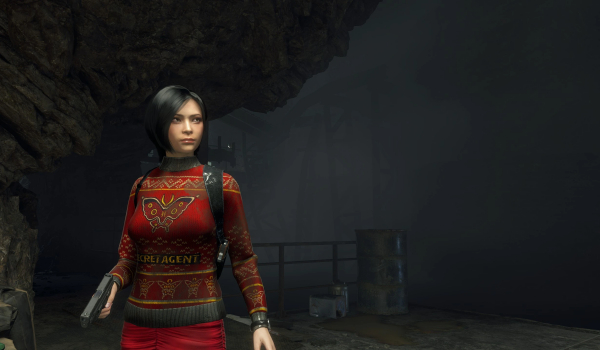 《生化危机4:重制版》艾达的丑圣诞毛衣MOD