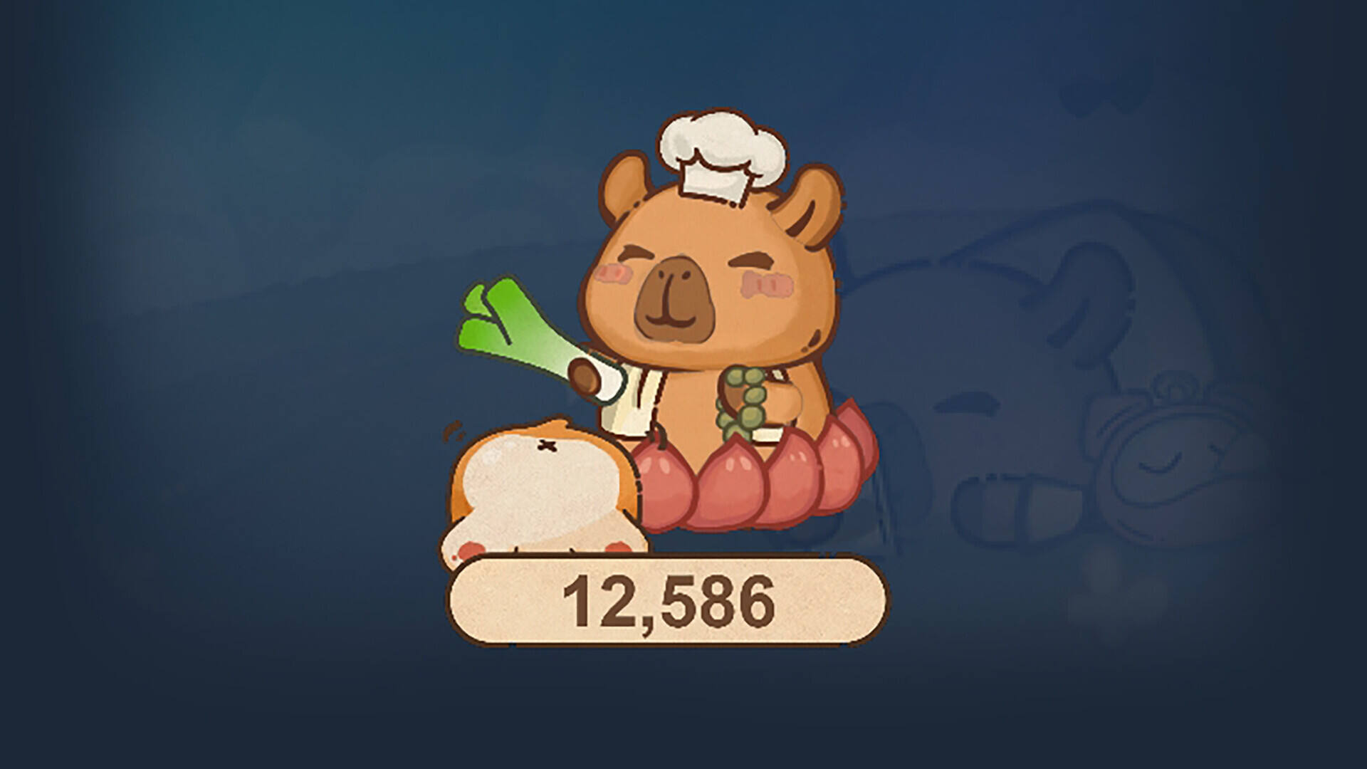 敲敲敲好运壁纸