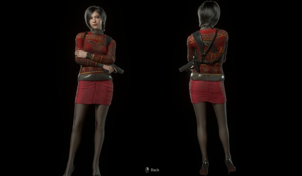 《生化危机4:重制版》艾达的丑圣诞毛衣MOD