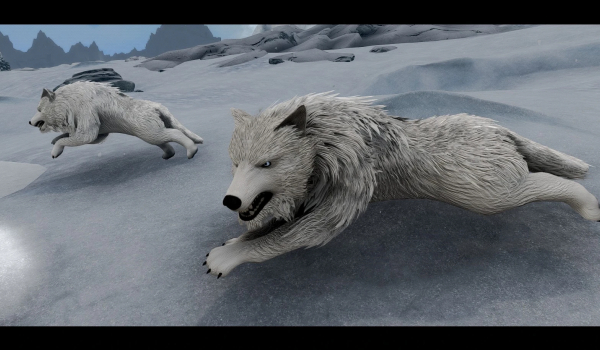 《上古卷轴5:天际重制版》恐狼(史前内容系列)特别版MOD