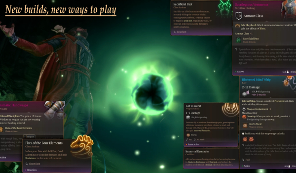 《博德之门3》全新流派装备MOD