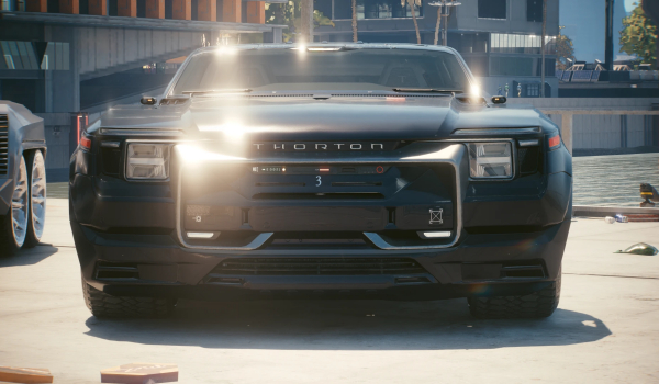 《赛博朋克2077》桑顿梅里马克死灵法师车辆MOD