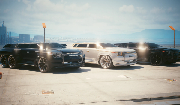 《赛博朋克2077》桑顿梅里马克死灵法师车辆MOD