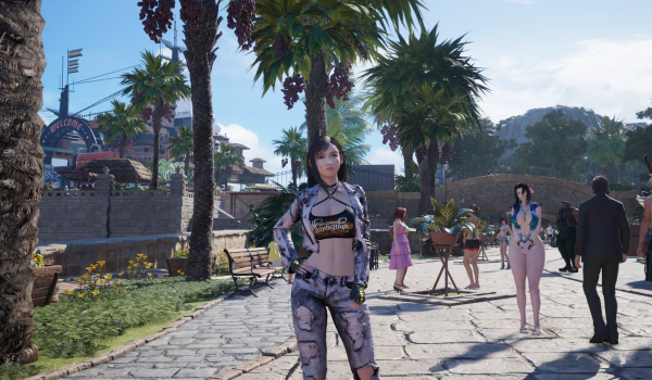 《最终幻想7：重生》剑星朋克套装MOD