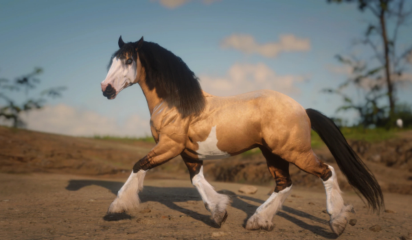 《荒野大镖客2》精确还原吉普赛矮脚马MOD