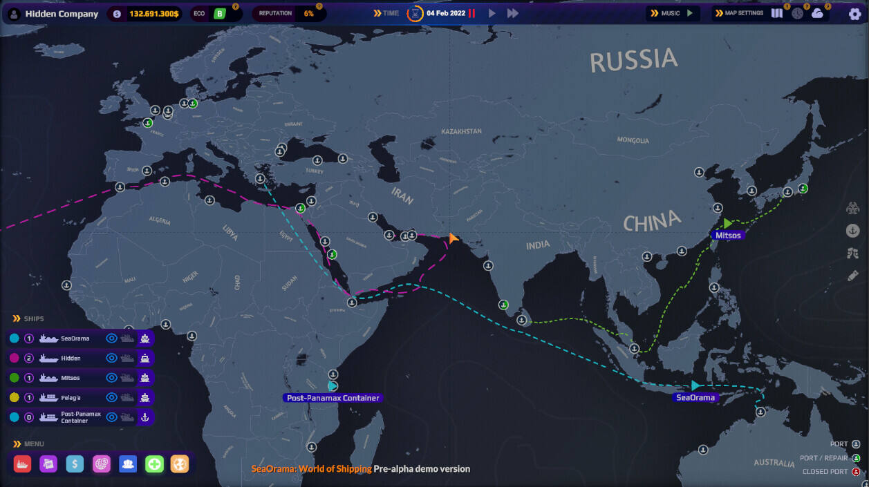 纵横七海：船运世界截图