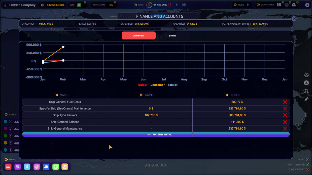 纵横七海：船运世界截图