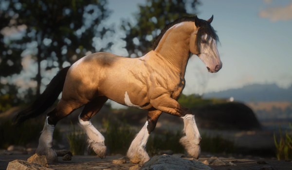 《荒野大镖客2》精确还原吉普赛矮脚马MOD