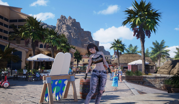 《最终幻想7：重生》剑星朋克套装MOD