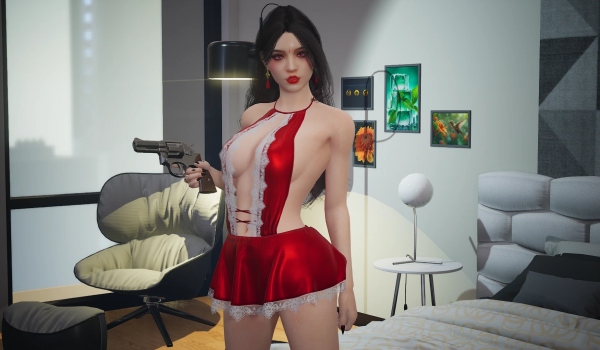 《致命解药》蕾丝连衣裙MOD