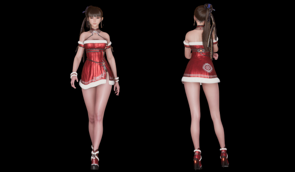 《剑星》A22圣诞裙装MOD