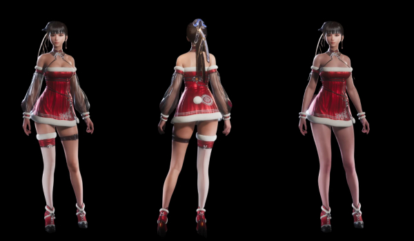 《剑星》A22圣诞裙装MOD