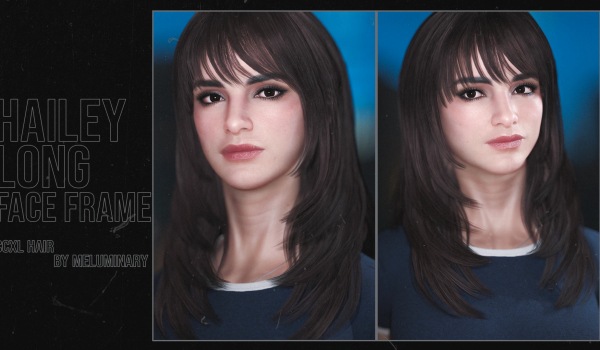 《赛博朋克2077》海莉长刘海造型MOD