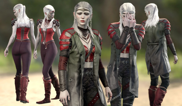 《博德之门3》阿斯拉夹克与其他营地服装MOD