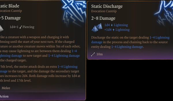 《博德之门3》自制剑刃戏法MOD