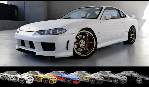 《赛博朋克2077》日产西尔维亚S15MOD