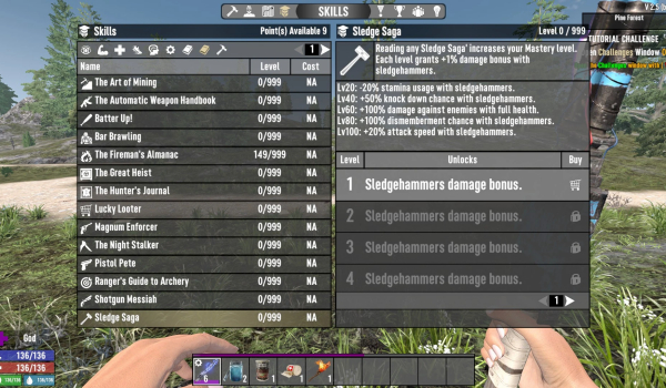 《七日杀》战斗学习书籍精通MOD