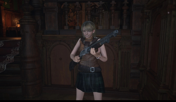 《生化危机8：村庄》生化危机4原版阿什莉MOD