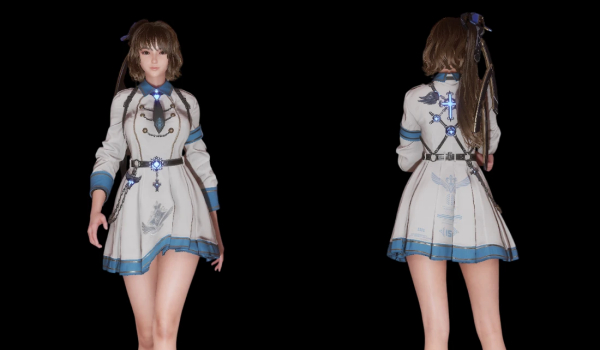 《剑星》A24白色礼服MOD