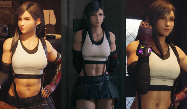 《最终幻想7：重制版》运动风蒂法MOD