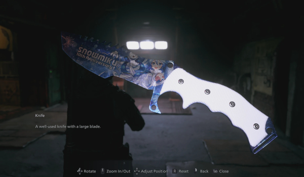 《生化危机8：村庄》战术匕首雪未来版MOD