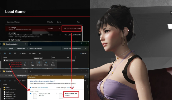 《致命解药》第一章存档文件